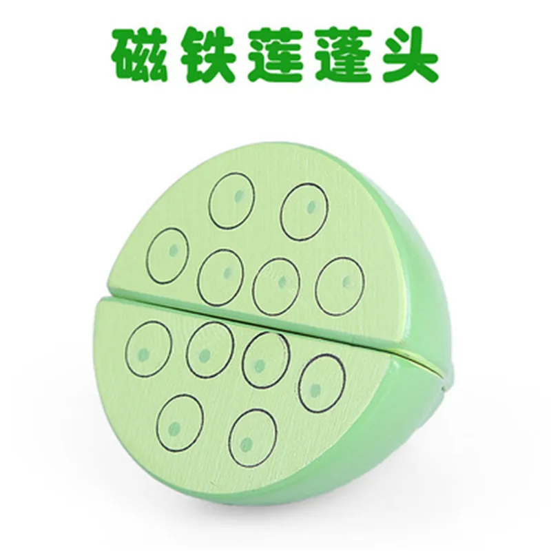 Новый детский магнит chechechele Montessori образовательные 3D овощи фрукты лук деревянная