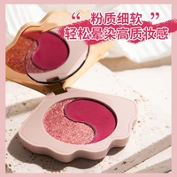 agag two tone eyeshadow is colorful feminine dense delicate and rich in color with sparkle no makeuplong lasting vitality