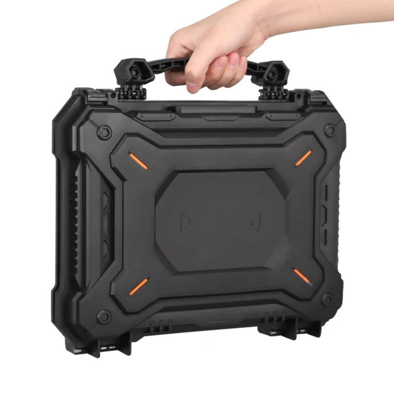 

May I Outdoor Shockproof Sealed Waterproof Safety Case ABS Plastic Tool Box Dry Box Safety Equipment Tool Case Storage Toolbox