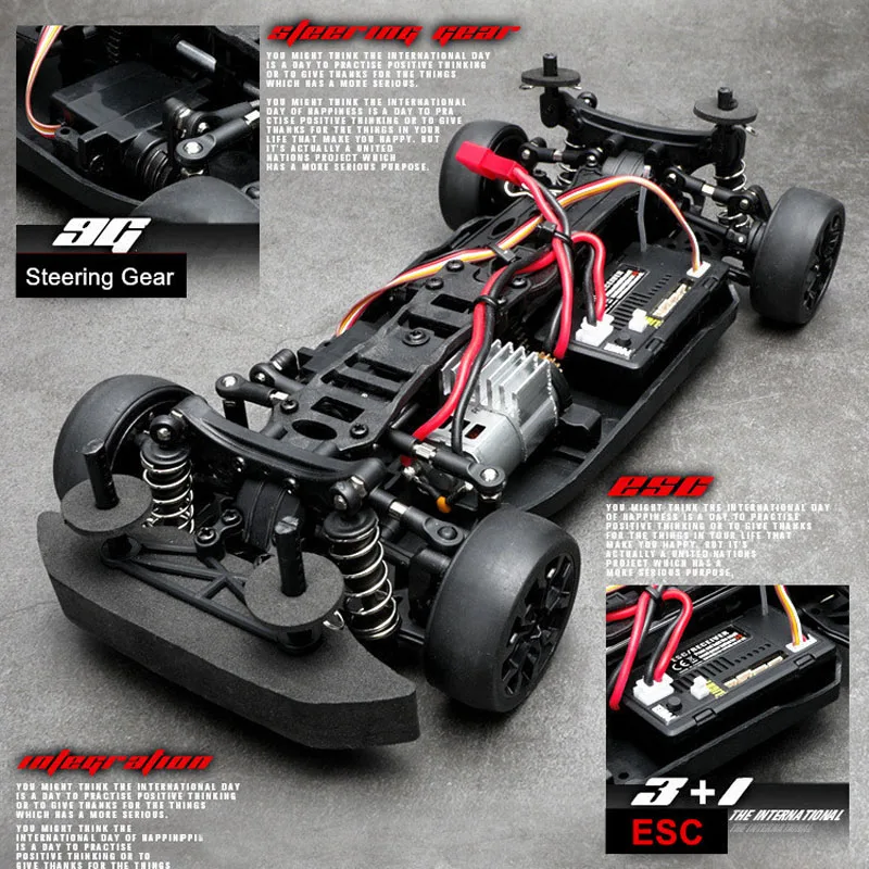 JTY игрушечный Радиоуправляемый автомобиль масштаб 1:18 50 км/ч высокоскоростной