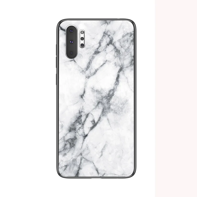 Samsung Galaxy S20 case Marble texture glass mobile phone S20Plus S20Ultra S7 edge S8 9 10 plus 10E M31 cover |
