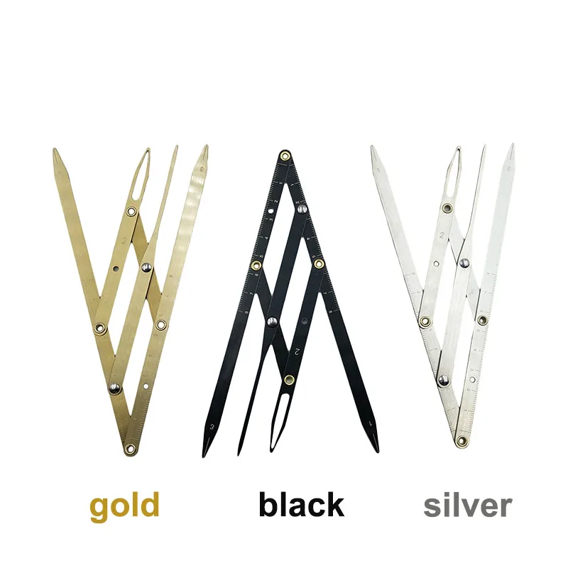 1 шт. Перманентный макияж поставки золотое сечение в виде бровей измерения