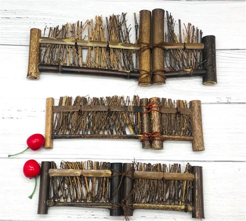 Винтаж бамбуковые коврики для приготовления блюдо бамбуковых заборов японский