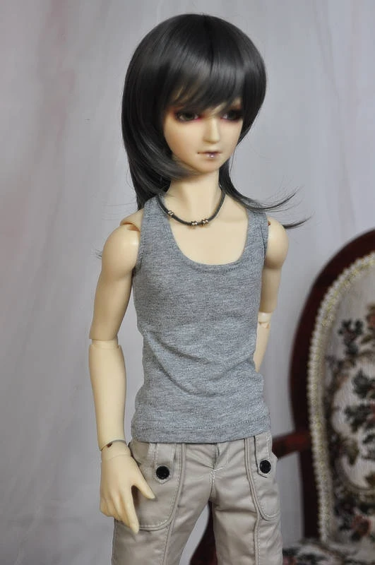 

Шарнирная одежда в масштабе 1/4 1/3, серый жилет для шарнирных кукол BJD/SD MSD SD13 SD17 SSDF ID72 HID, аксессуары для сильных кукол-дядей C0108