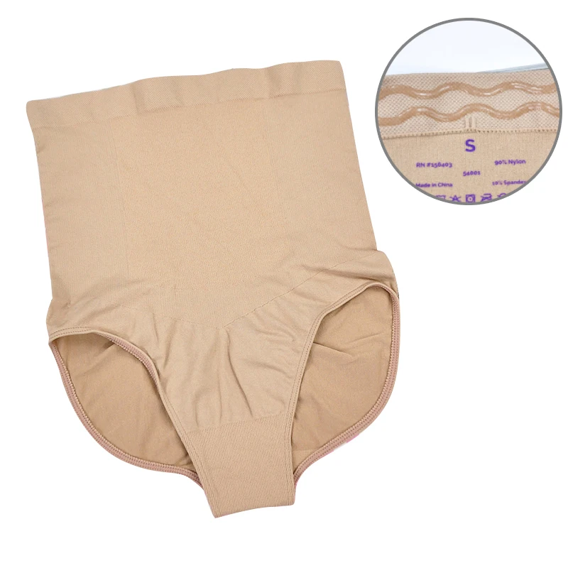 Корректирующие трусики с завышенной талией дышащий утягивающий корсет для