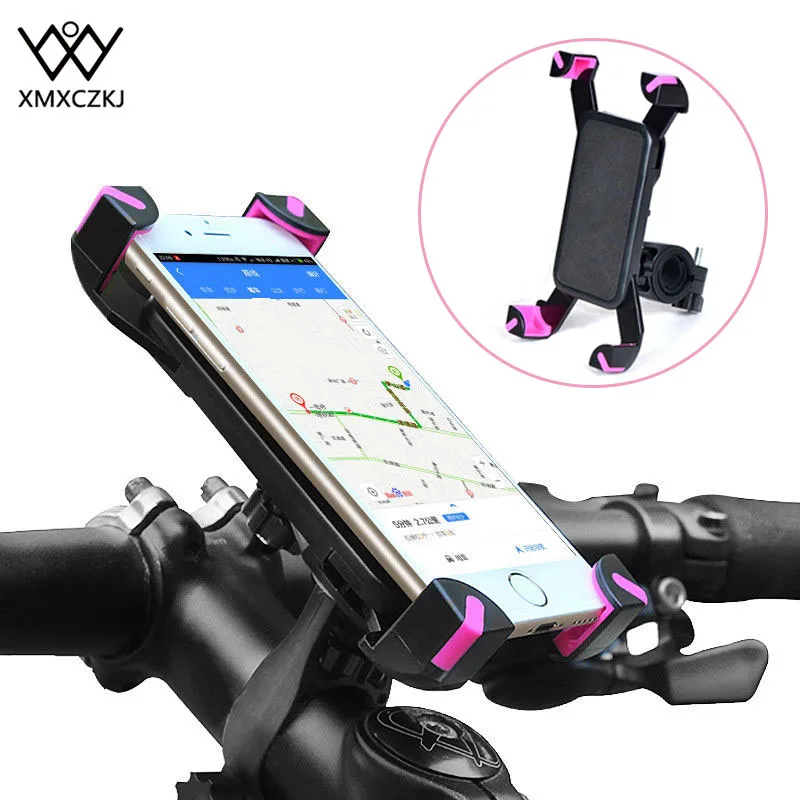 Велосипедный держатель для телефона универсальный зажим на руль мотоцикла