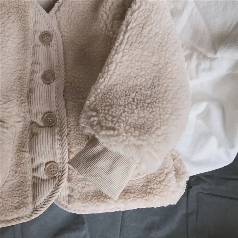 2019 осенне-зимние утепленные куртки и пальто из хлопка в Корейском стиле