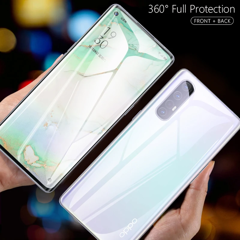 

100D изогнутая пленка для Oppo Рино 3 Pro Экран протектор Reno3 Pro 5G полное покрытие гидрогель пленка для Oppo Realme 5 3 3i X2 Pro Reno3