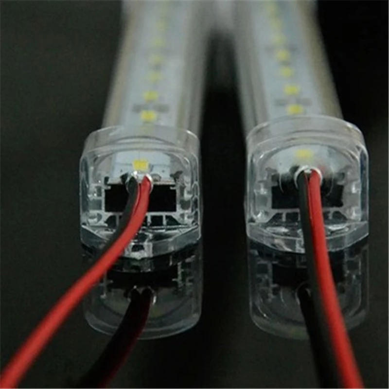 10 шт. светодиодный бар 50 см/36 s DC12V 5630/7020 жесткий полосы см трубки с U алюминиевый