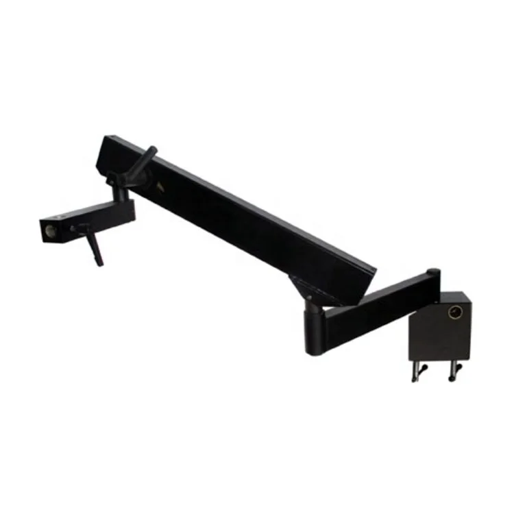 

FH04242101 Dual Arm Big Split Simul Focal Microscope Double Big Boom Stand Trinocular Stereo Zoom Microscope Stand Heavy Stand