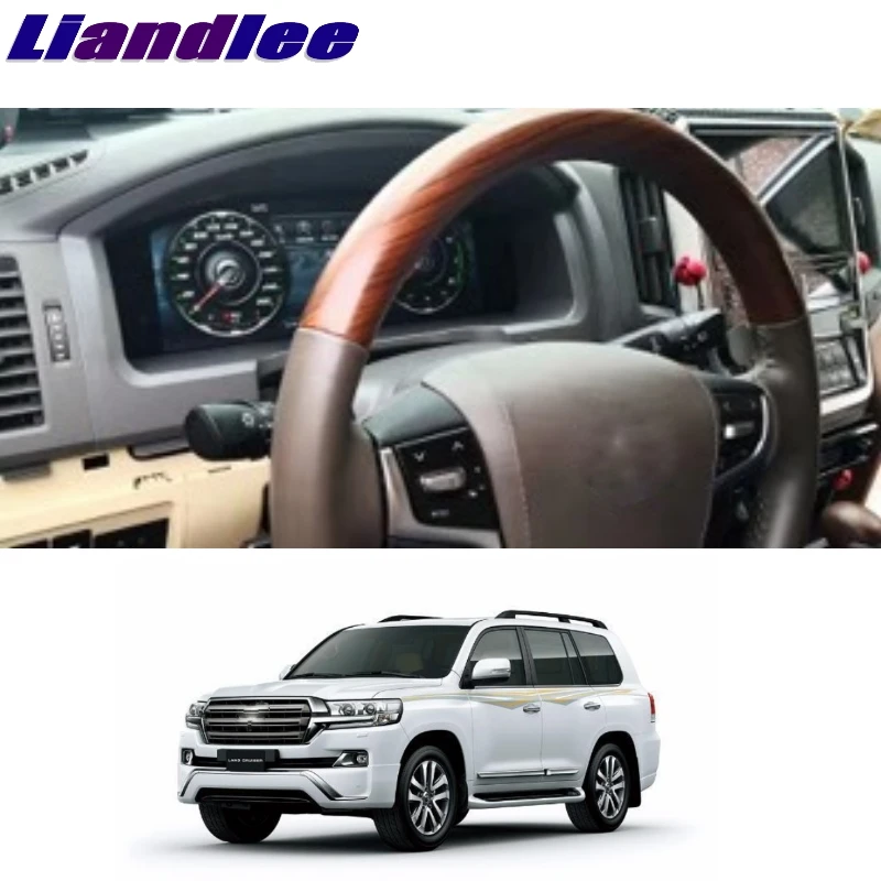 Liandlee панель инструментов Замена приборной панели развлечения Android системы для Toyota Land Cruiser 200 J200 LC200 Roraima