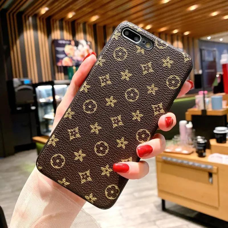 Personalized classic floret case for iPhone11 X XS XR XSMax 8 7 6 6S PluS business hard shell anti-drop protection back cover |