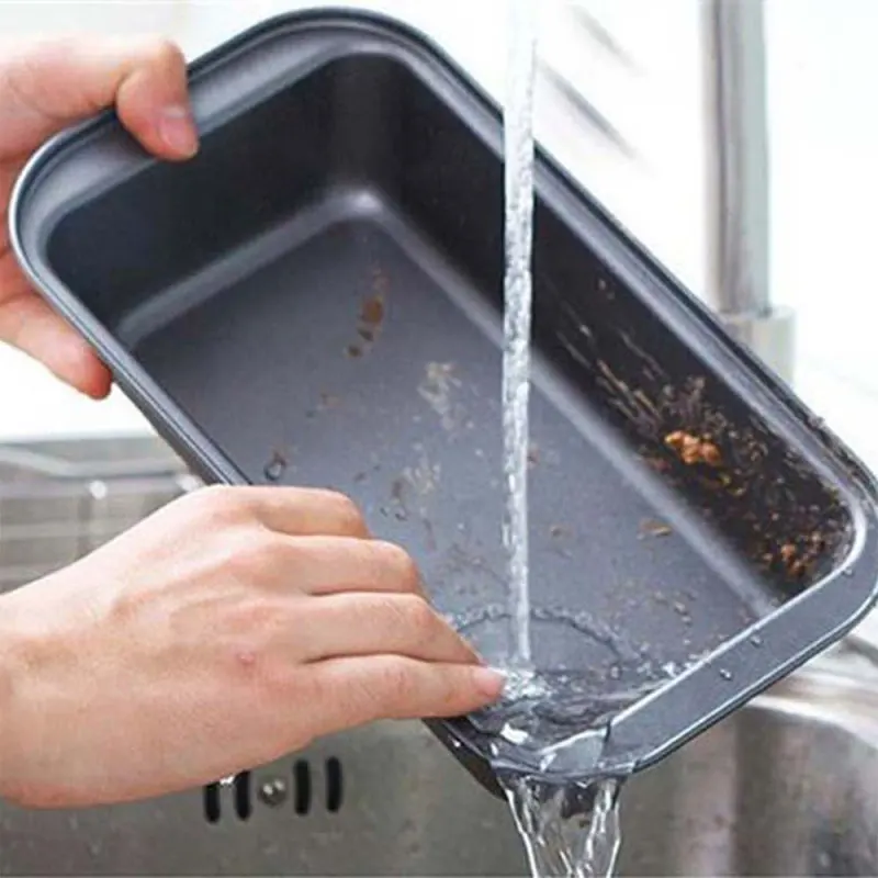 

Cake Non Stick Carbon Steel Loaf pan Loaf Bread Bakeware Baking Mold Cake Mold Pastry Tools Carbon Steel Square Cake Mold