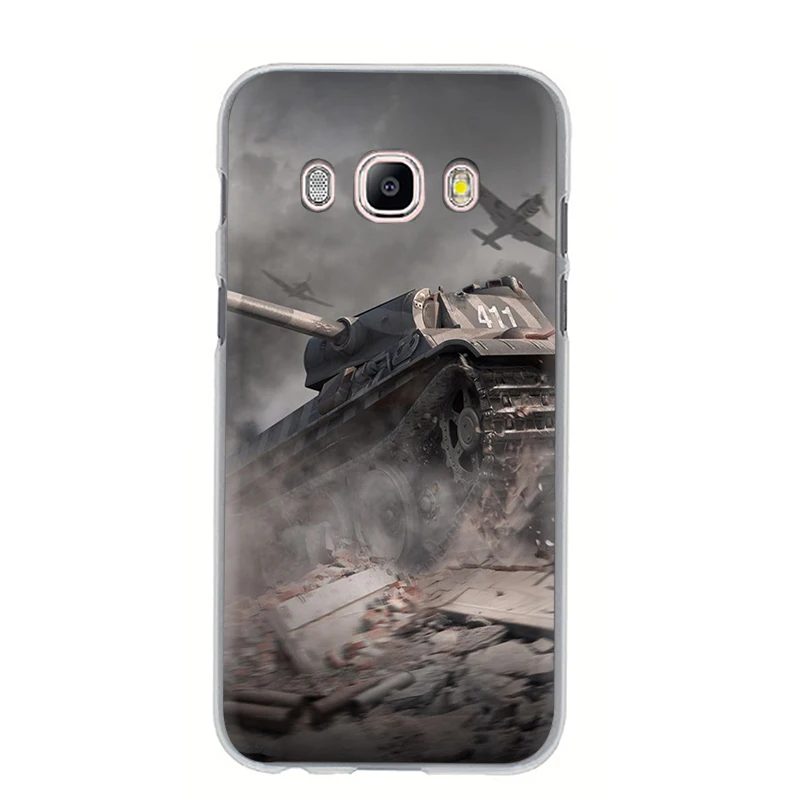 H1 World of tanks жесткий чехол для телефона с рисунком в виде обложка чехол для Samsung Galaxy A3 5 A6 7 8 9 A10 30 40 50 70 - Цвет: H1