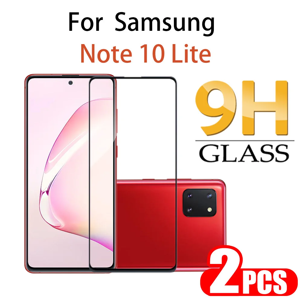 

Защитное стекло для Samsung Galaxy Note 10 Lite, закаленное, 2 шт.