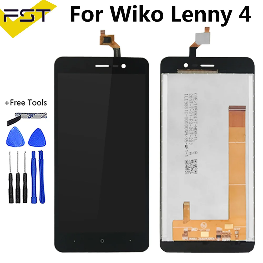 5 0 ''для Wiko Lenny 4 ЖК дисплей + сенсорный экран 100% протестированный дигитайзер в