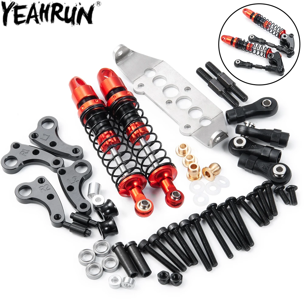 

YEAHRUN TRX4 Cantilever Suspension Kit for 1/10 RC Crawler Car Traxxas TRX-4, Bronco, Ford 4WD Upgrade Parts