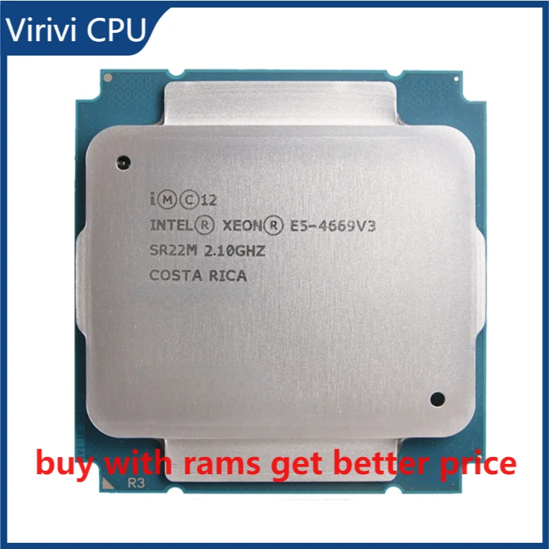 

Официальная версия смартфона Intel ЦП Xeon SR22M, 2,10 ГГц, 18 ядер, 45 м, Φ процессор E5 4669V 3, Бесплатная доставка 4669 V3