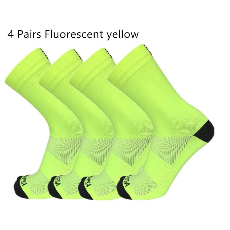 

4pairs/set Pro Road Cycling Socks Men Women Breathable Bicycle Socks Outdoor Sports Racing Bike Socks Calcetines Ciclismo