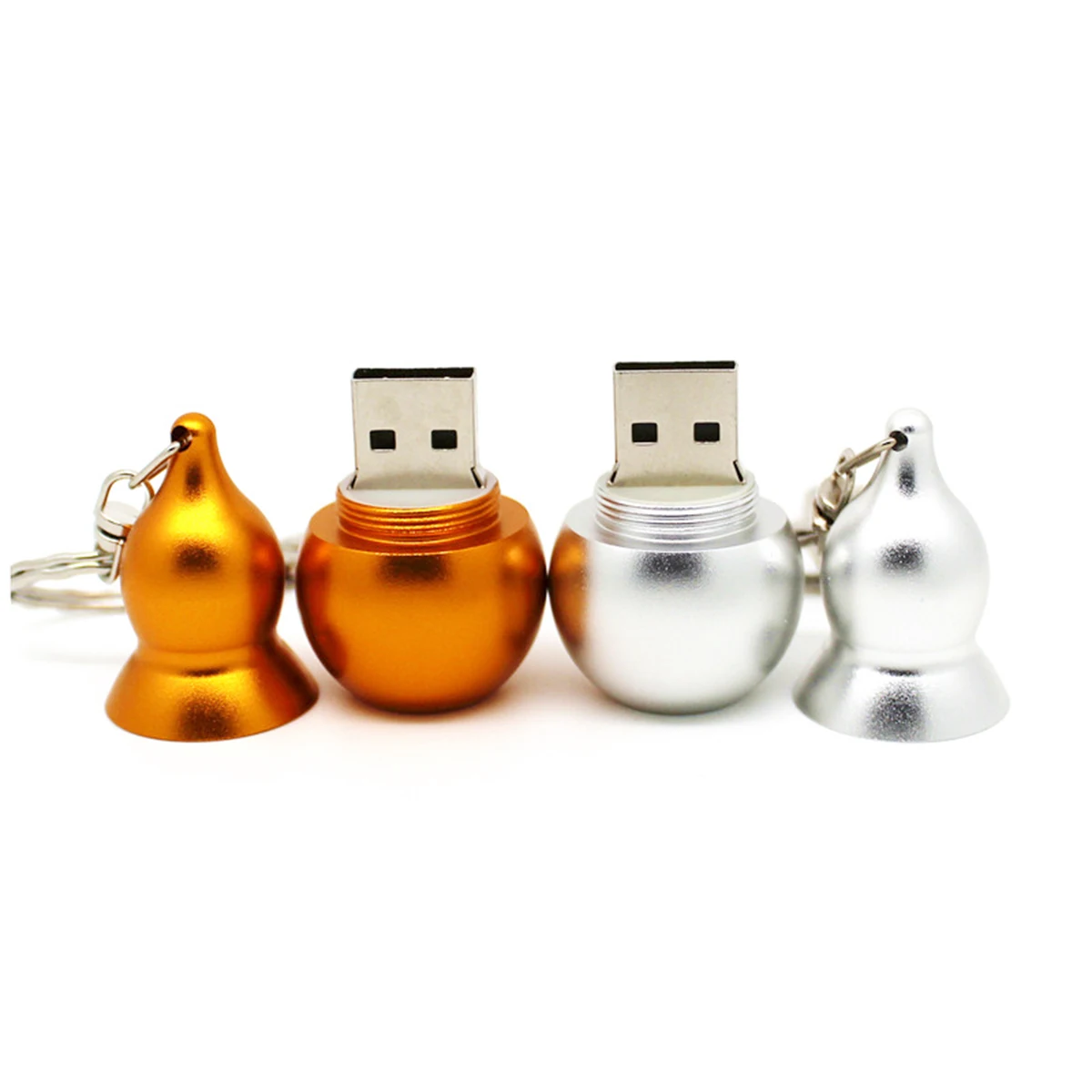 Кристалл USB флэш-накопитель ювелирные изделия ожерелье кулон в форме тыквы