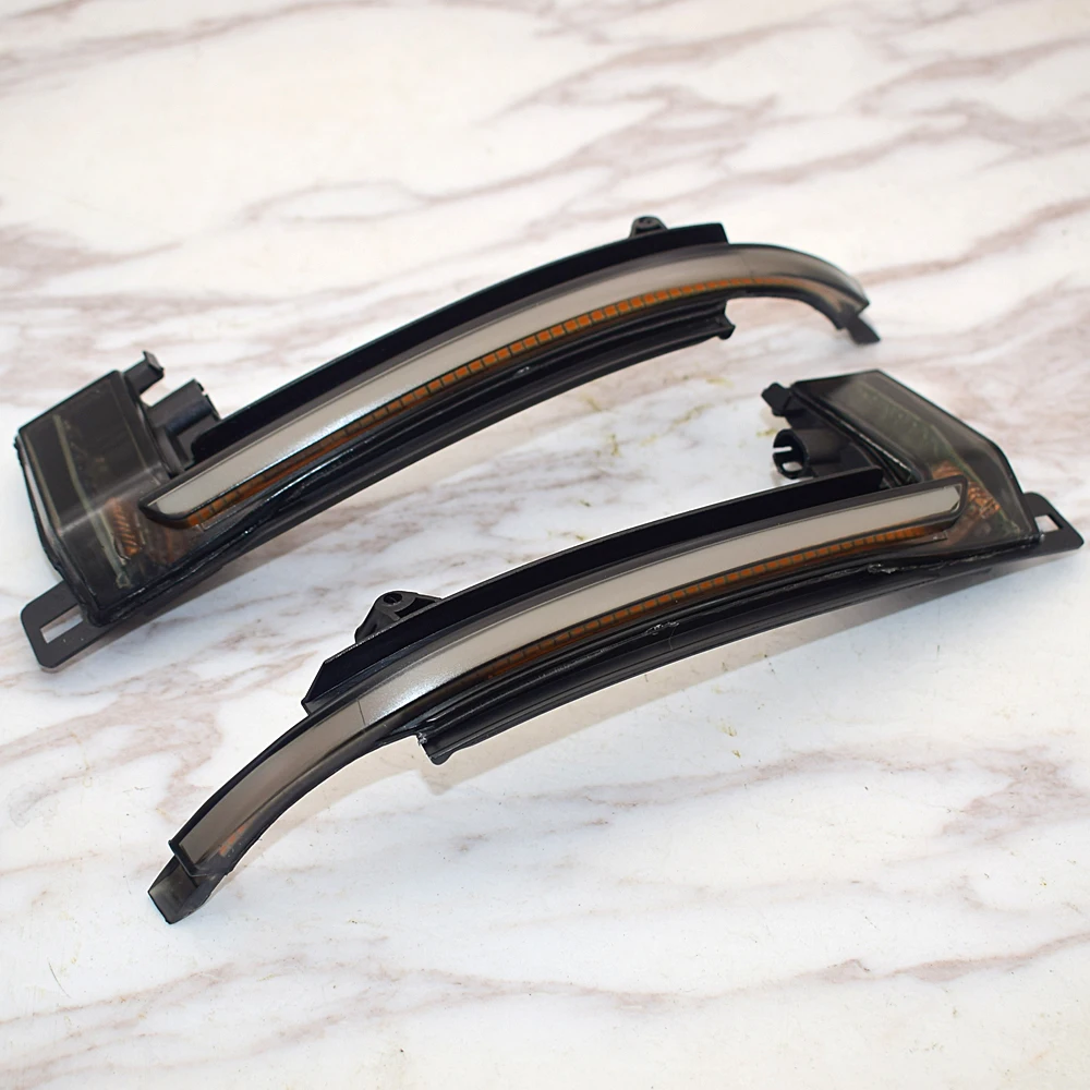 

Scroll LED Dynamic Turn Signal Light Side Mirror Flashing Light Repeater Blinker for Audi A3 8P A4 A5 B8 Q3 A6 S6 SQ3 A8 D3 8K