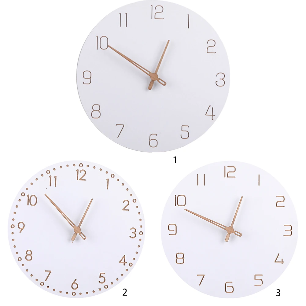 Простые Модные настенные часы в скандинавском стиле украшение для спальни