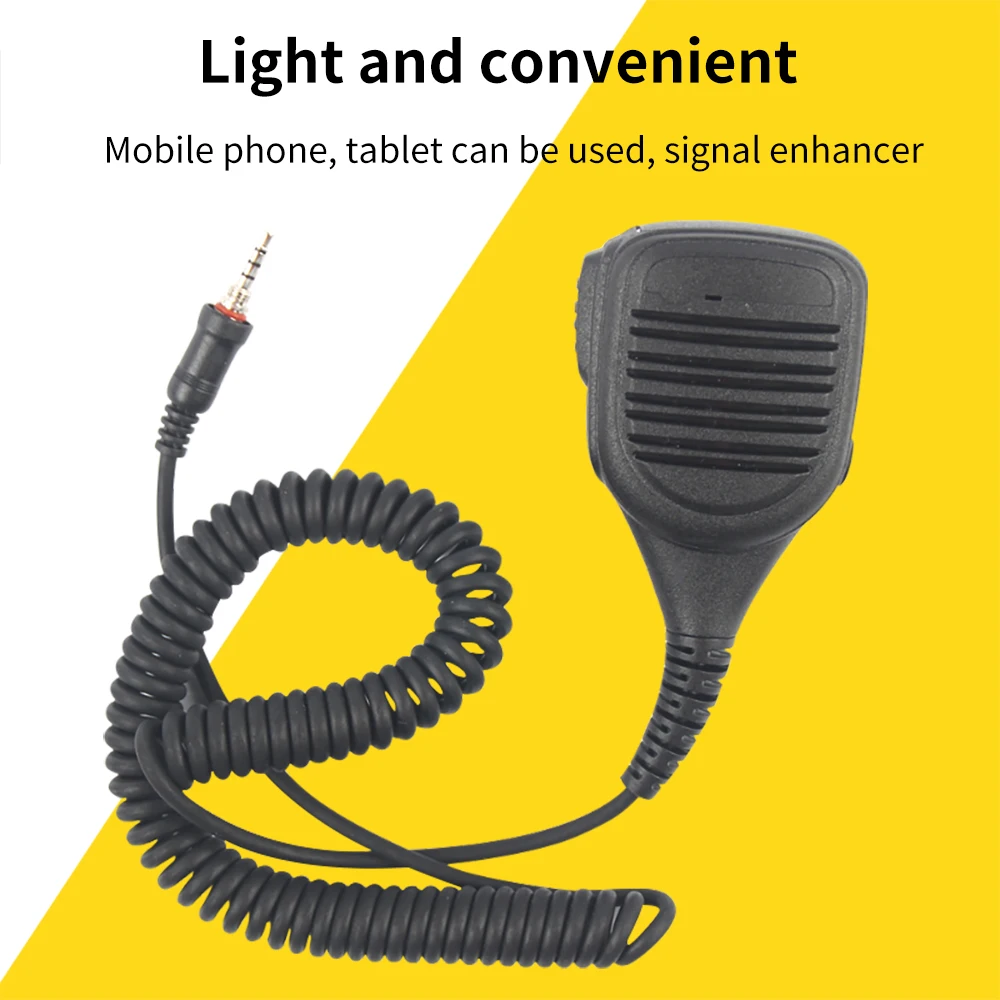 Ручной Динамик микрофон для Yaesu Vertex VX 6R 7R VX6R VX7R FT 270 270R 127 170 иди и болтай Walkie Talkie