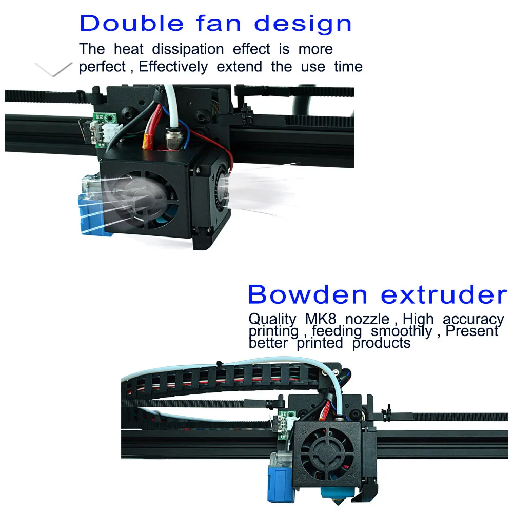 Tronxy X5SA X5SA-400 FDM 3d принтер набор большой размер печати автоматический Выравнивающий датчик накаливания Высокая точность 3,5 дюймов сенсорный экран
