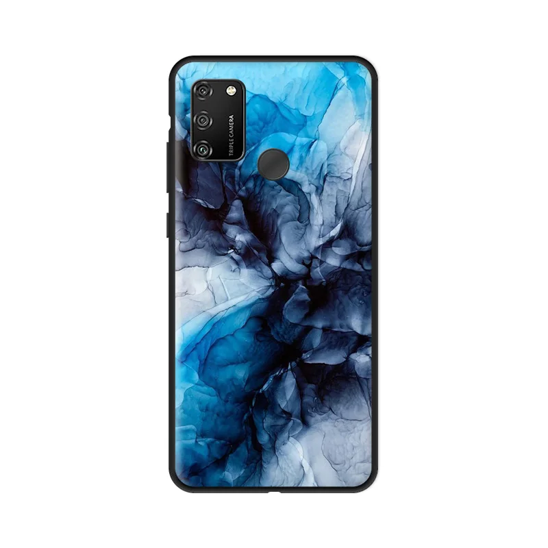 Чехол для телефона Huawei Honor Play 4 4T 3e 3 чехол с рисунком акварели и мрамора View 10 Lite 20 Pro