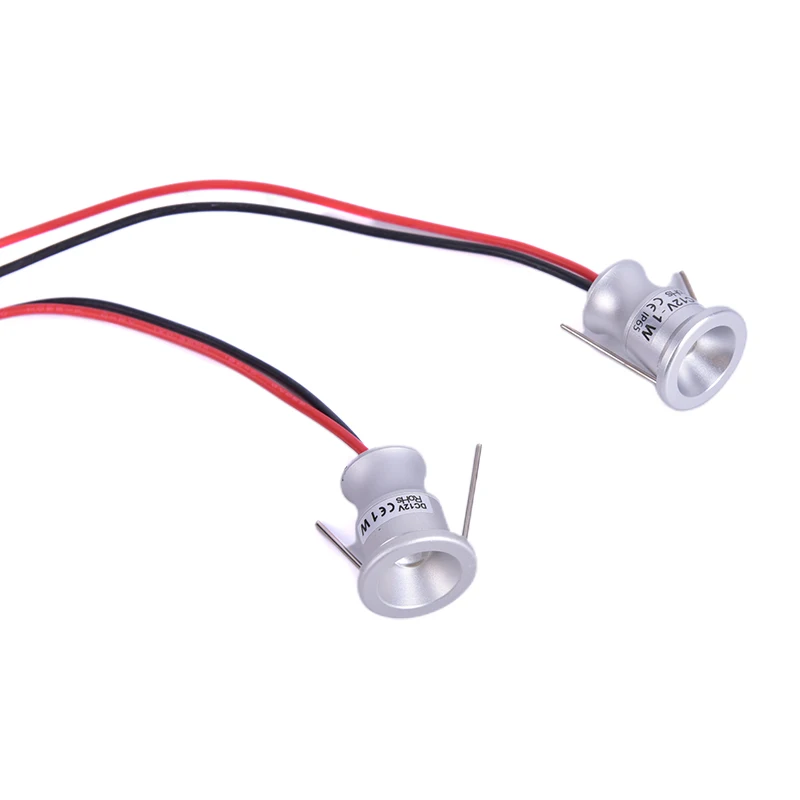 Водонепроницаемый 12V Светодиодный точечный светильник шкаф мини Точечный IP65