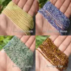 Круглые бусины для ожерелья и сережек женские, поясные бусины с отверстием Маленького Камня в африканском стиле, 2 мм, 3 мм, для изготовления ювелирных изделий