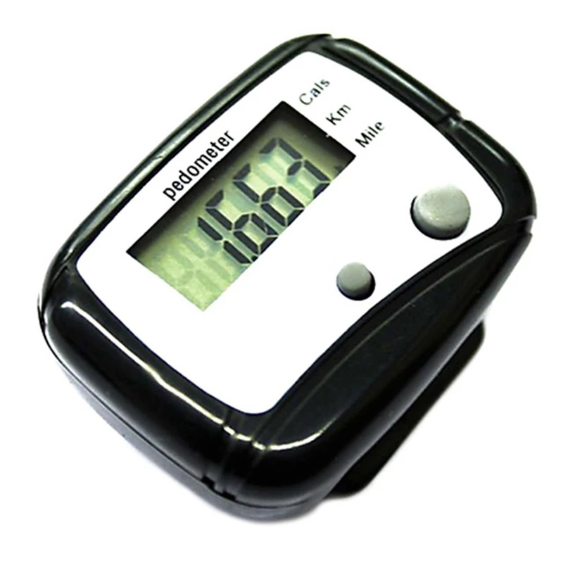 

HOT SALE Digital LCD Pedometer Pocket Counter Walking Black