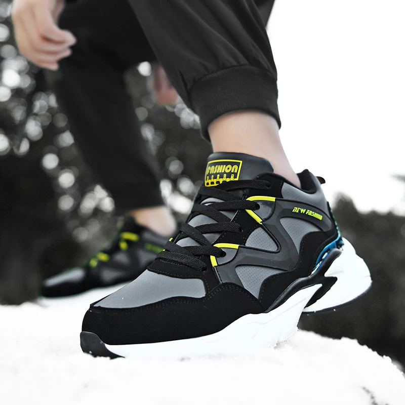 

Осенне-зимние мужские профессиональные кроссовки для спорта на открытом воздухе, Мужские дышащие кроссовки с подушкой, Мужская обувь для б...