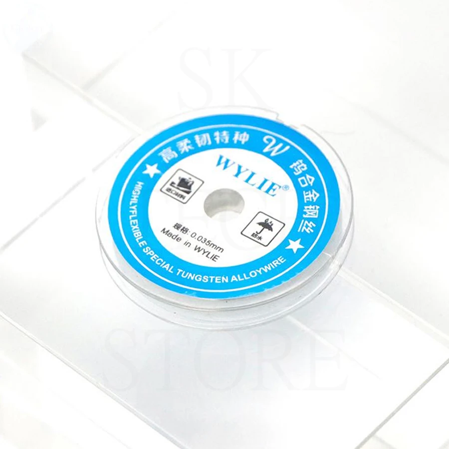 0.035mm 100M molybde ZJ-1805, профессиональный ЖК-экран, разделитель инструментов для ремонта, для iPhone, iPad, samsung, планшетов, смартфонов - Цвет: 0.035mm 100M molybde