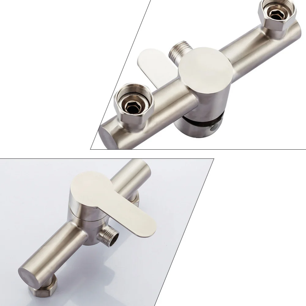 

1PC In-wall Type Bathtub Stainless Steel Cold and Hot Single Function Shower Bathroom Ware Supplies for