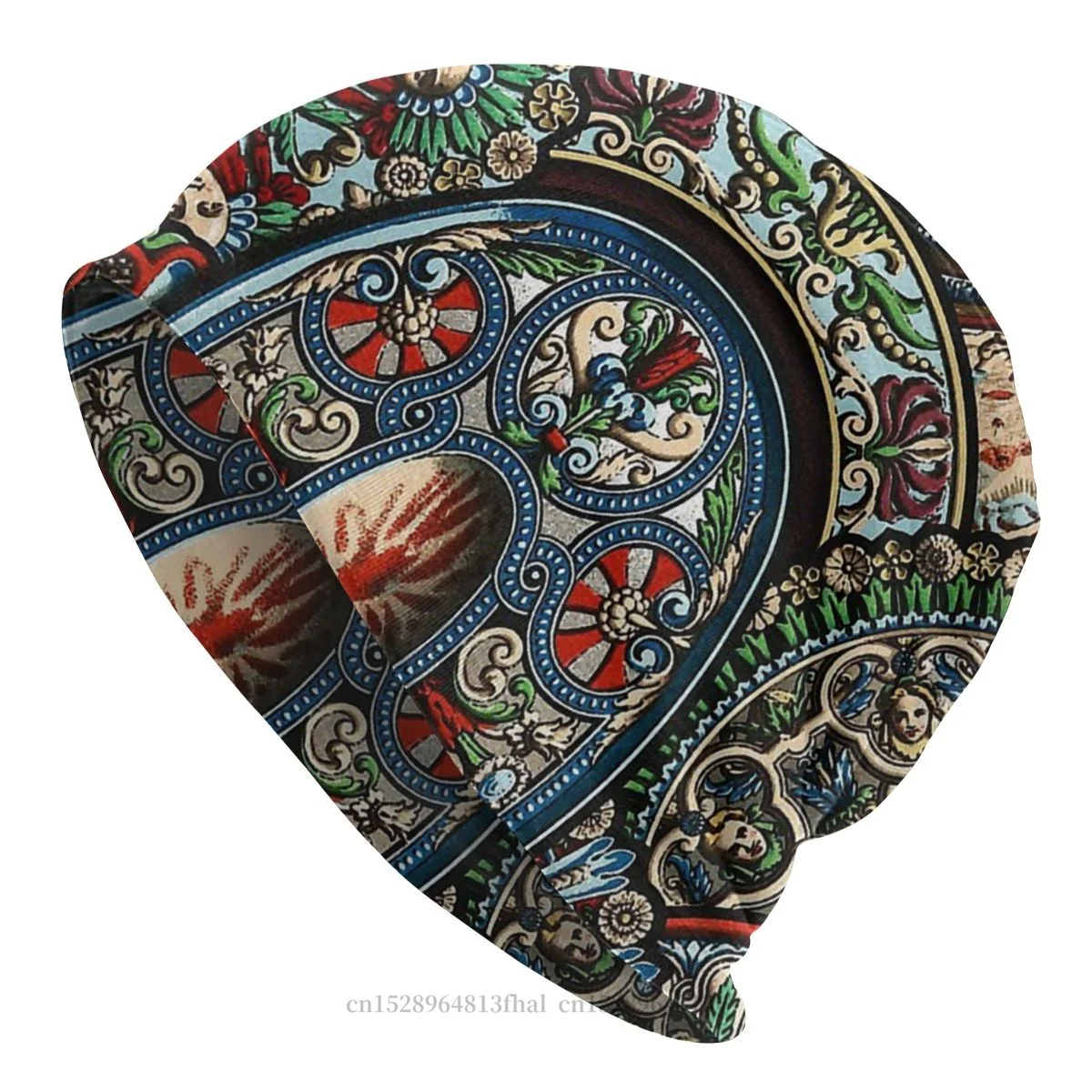 

Skullies Beanies Hat Renaissance Abstract Pattern Fashion Beanie Caps For Men Women Ancient Rome Ski Caps Soft Bonnet Hats