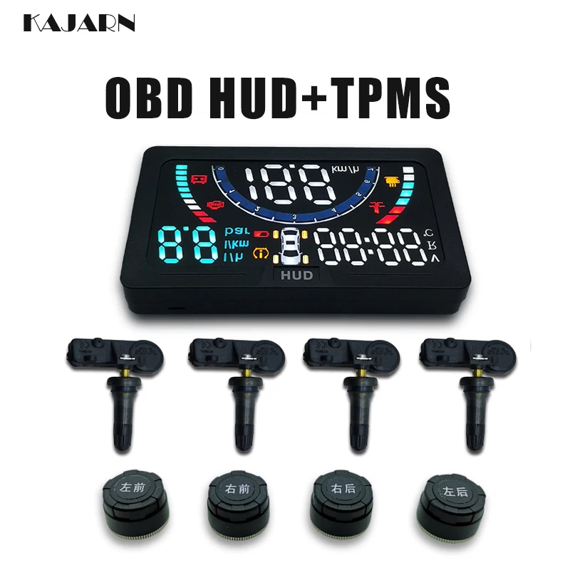 HUD TPMS obd скорость проекция скорости на лобовое стекло авдисплей с головкой