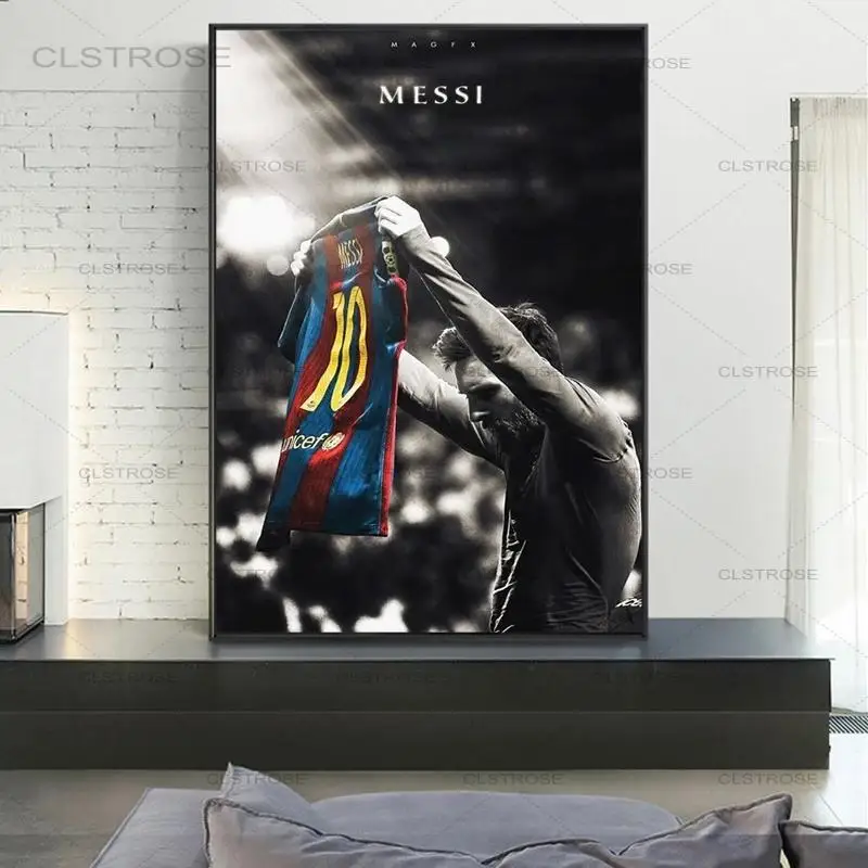 

Canvas Painting Football Sport Star Retro Poster Prints Room Wall Art Picture Home Decoration Pictures Canvas Painting