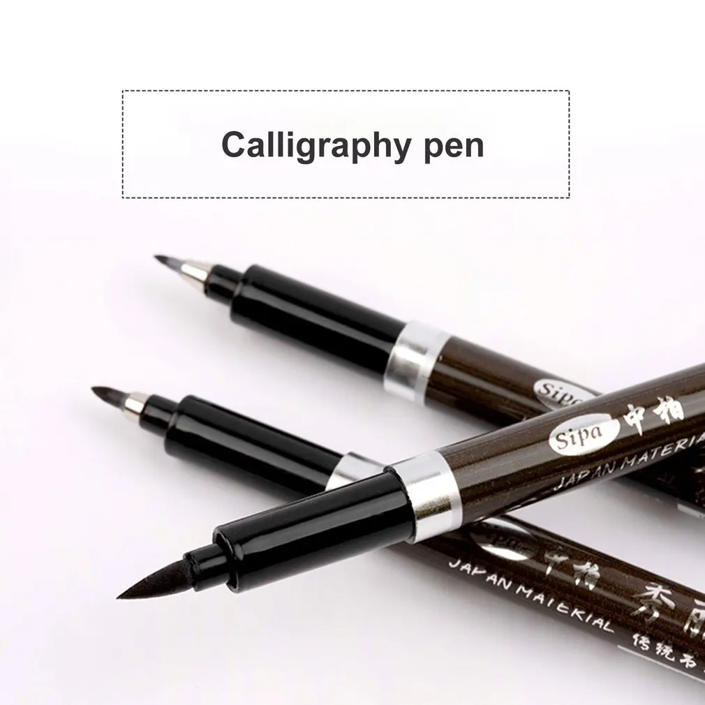 

Calligraphy Pen Japan Material Brush For Signature Chinese Words Learning Stationery School Supplies Papelaria