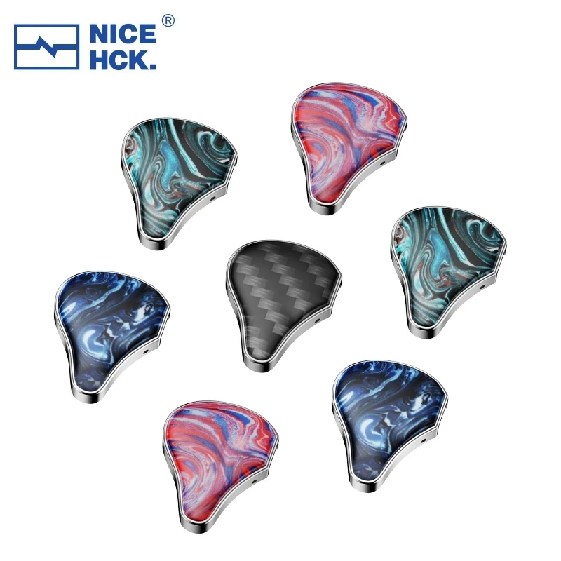 NiceHCK Topguy флагманские Hi Fi наушники спортивные IEM 10 мм титановый Магниевый сплав