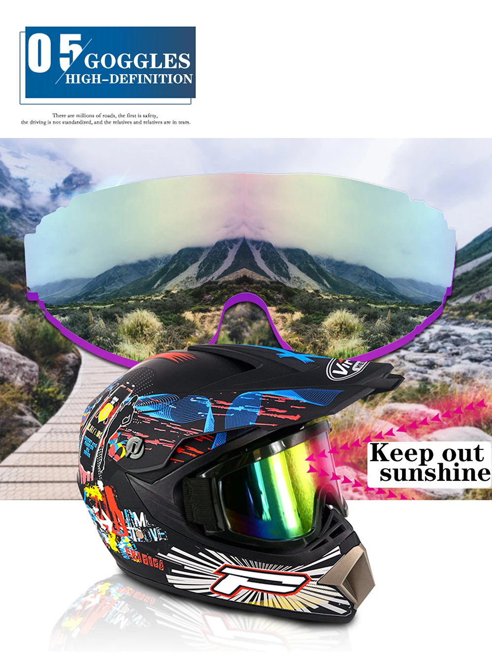 Профессиональный Гоночный Кроссовый шлем hors route Casque Moto Capacete Moto Casco внедорожный мультяшный детский мотоциклетный шлем