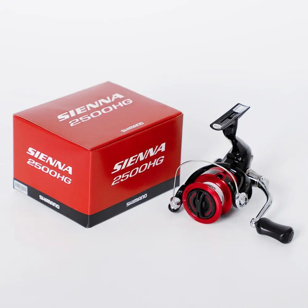 

SHIMANO SIENNA Spinning Reels FG 2000 2500 2500HG C3000 4000 Original 5.0:1 5.2:1 1+1 BB Saltwater Spinning Fishing Reel