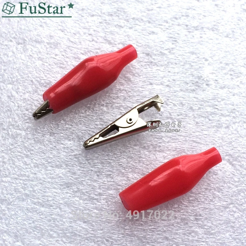 12 шт изоляция металлический зажим крокодил Электрический Тесты 28 мм Красочные