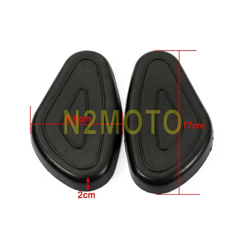 2 шт. черные мотоциклетные топливные баки резиновые прокладки для Zundapp DB DS DBK KS KS750
