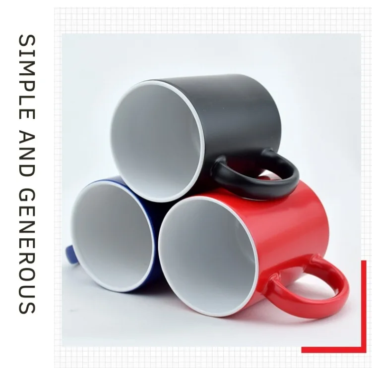 Волшебная Термочувствительная керамическая кружка с фотографией на заказ чашка