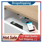 Умный Замок с выдвижными ящиками, смарт-замок для шкафов с идентификационной картойТТ, разблокировка через приложение, мебель, деревянная дверь