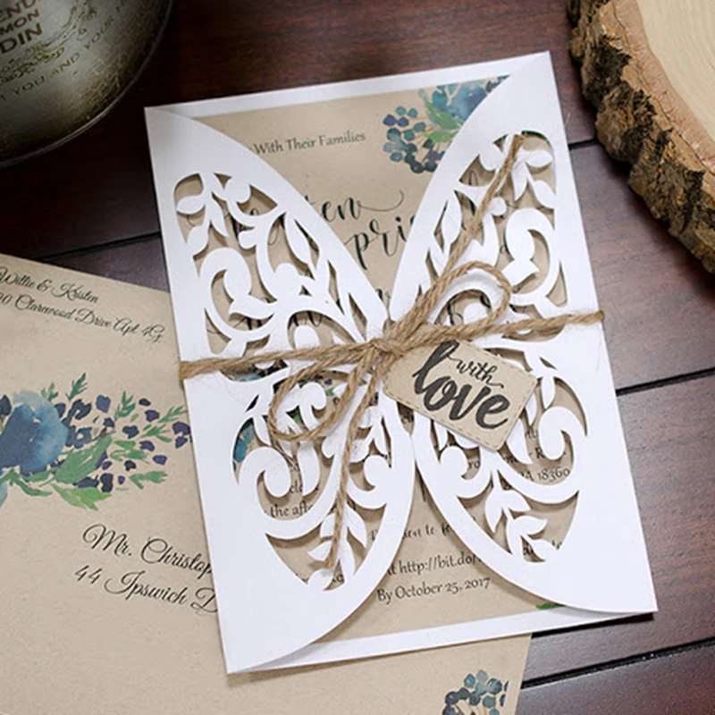

Butterfly tree wedding Metal Cutting Dies Stencil Scrapbooking DIY Album Stamp Paper Card Embossing Decor Craft