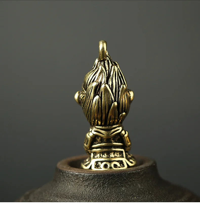 Латунная статуэтка Король обезьян XFFox