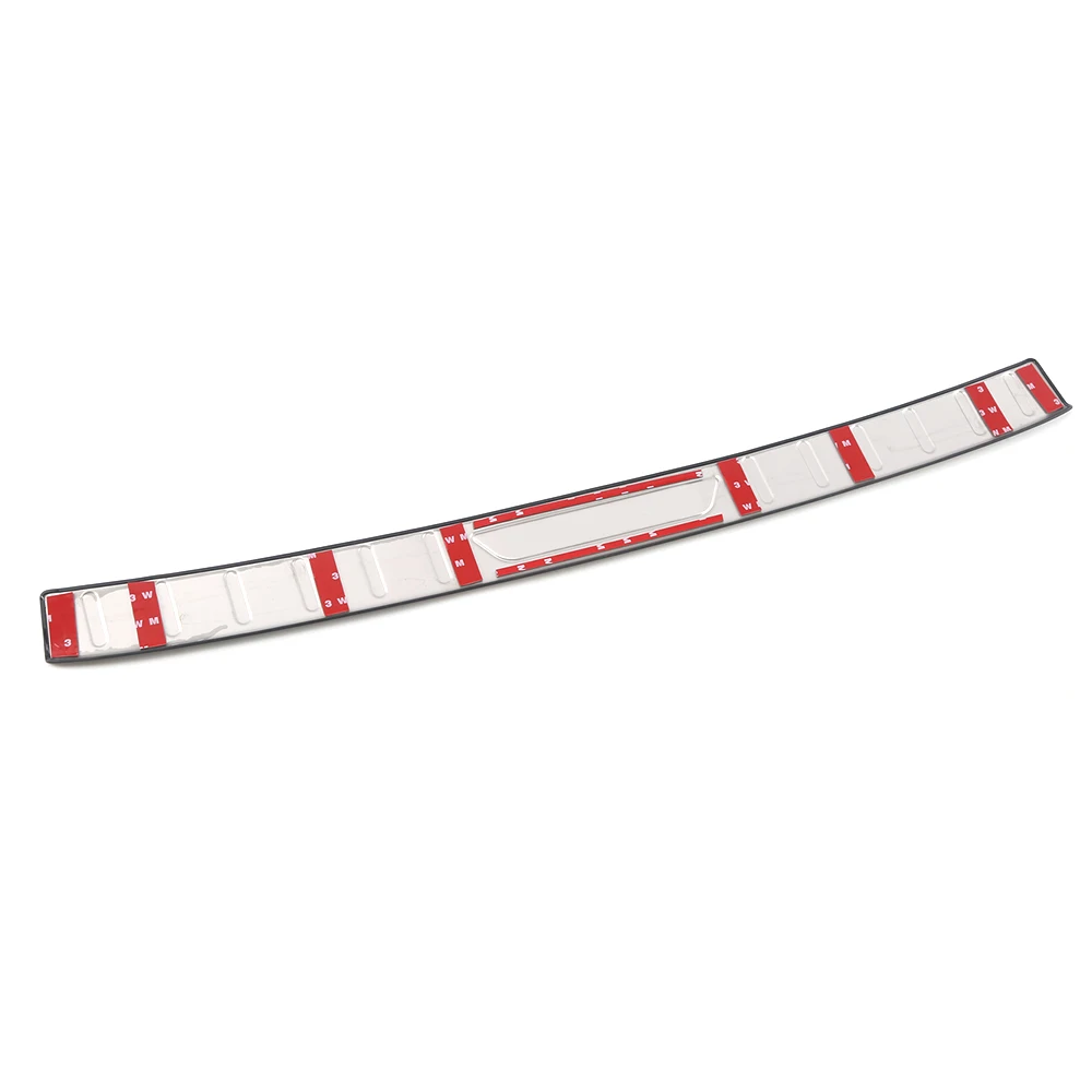 

CarMango Car Accessories Trunk Door Tail Gate Pad Fender Bumper Plate Trim Cover Frame Sticker for Toyota Camry XV70 2017-2020