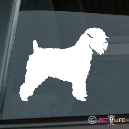 

Wheaten Terrier Sticker Die Cut Vinyl - wheatie window decal